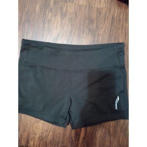 saucony running short black women small
